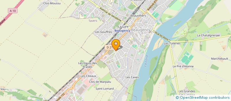 localisation de l'entreprise MONSIEUR JEROME GARCIA à BEAUGENCY