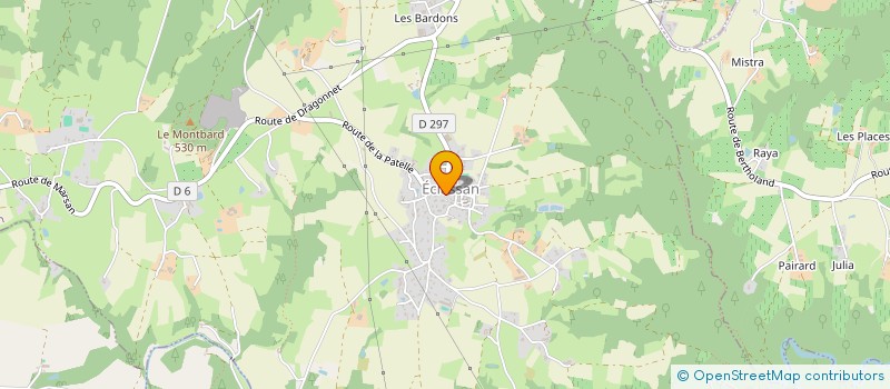 localisation de l'entreprise MONSIEUR JEROME GARDON à ECLASSAN
