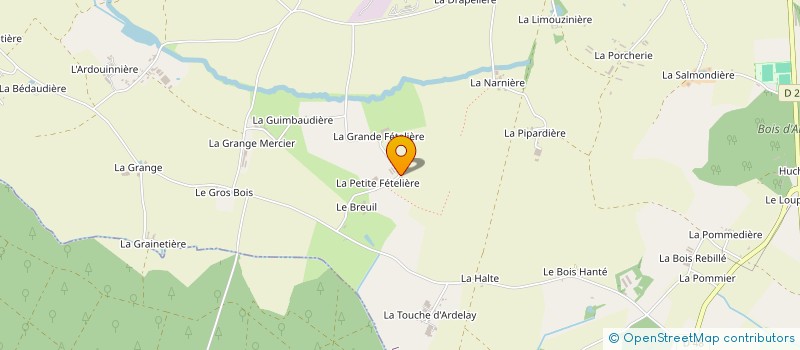 localisation de l'entreprise MONSIEUR JEROME GARNIER à LES HERBIERS