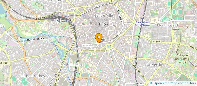 localisation de l'entreprise MONSIEUR JEROME GARNIER  DIJON