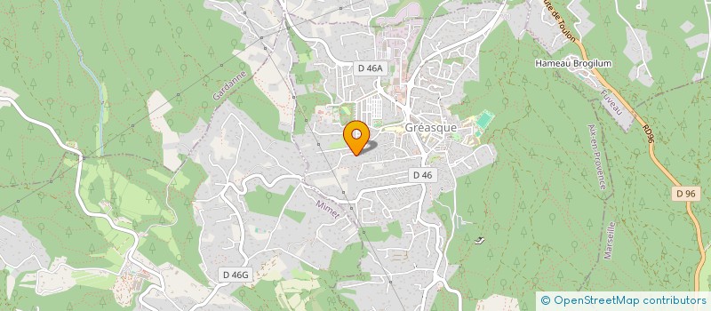 localisation de l'entreprise MONSIEUR JEROME GARROT  GREASQUE