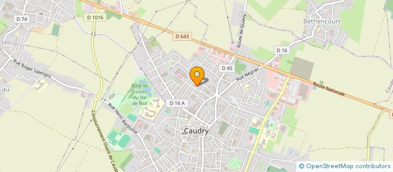 localisation de l'entreprise MONSIEUR JEROME GARZITTO à CAUDRY