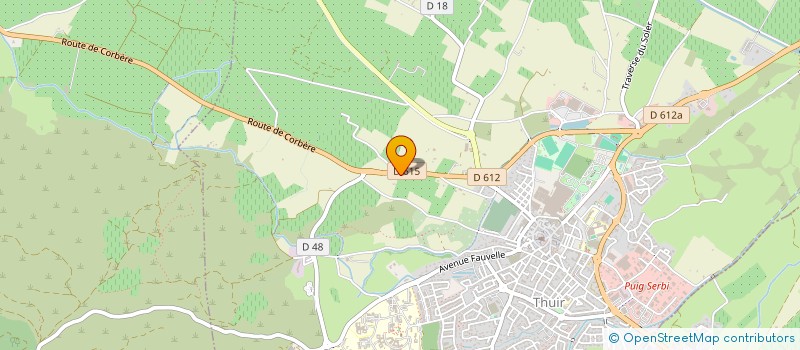 localisation de l'entreprise MONSIEUR JEROME GASCONS  THUIR