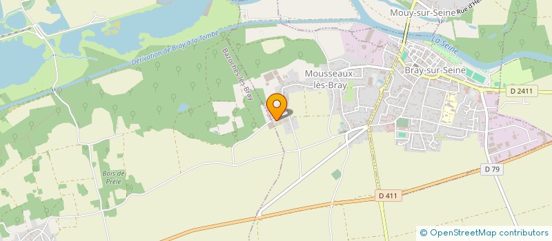 localisation de l'entreprise MONSIEUR JEROME GASSAI  MOUSSEAUX-LES-BRAY