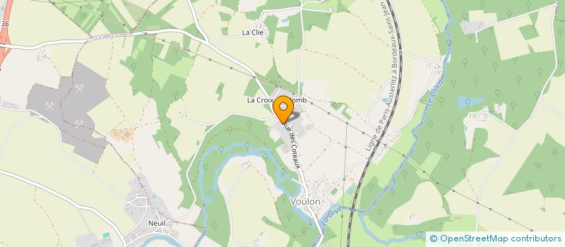 localisation de l'entreprise MONSIEUR JEROME GAUBY  VOULON