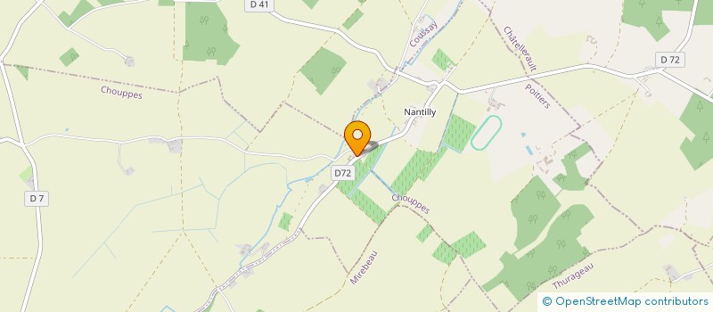 localisation de l'entreprise MONSIEUR JEROME GAUDIN  SAINT-MARTIN-LA-PALLU