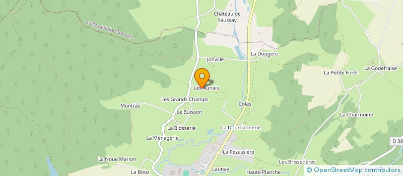 localisation de l'entreprise MONSIEUR JEROME GAUTHIER à BRETONCELLES