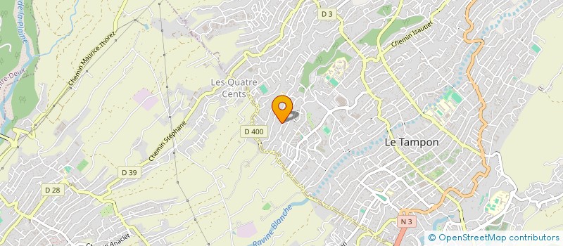 localisation de l'entreprise MONSIEUR JEROME GAZEAU  LE TAMPON