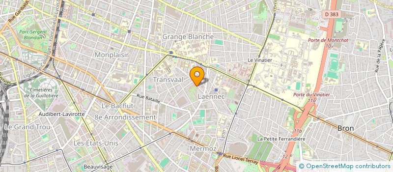 localisation de l'entreprise MONSIEUR JEROME GELAS  LYON