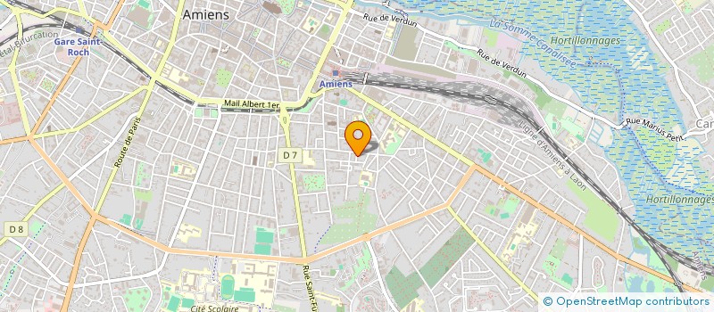localisation de l'entreprise MONSIEUR JEROME GENCE à AMIENS