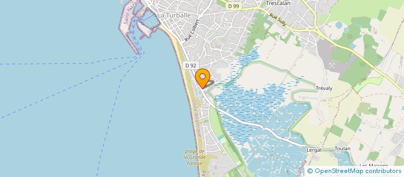 localisation de l'entreprise MONSIEUR JEROME GENDRON  LA TURBALLE