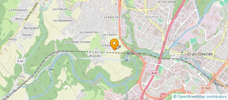 localisation de l'entreprise MONSIEUR JEROME GEOFFROY  POISY