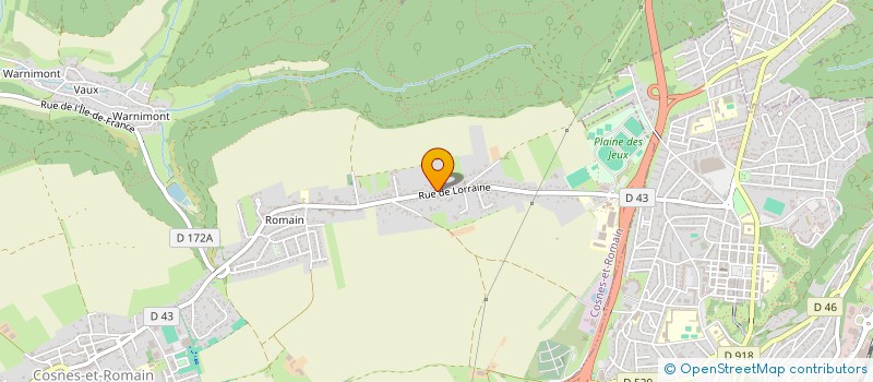 localisation de l'entreprise MONSIEUR JEROME GEORGE  COSNES-ET-ROMAIN