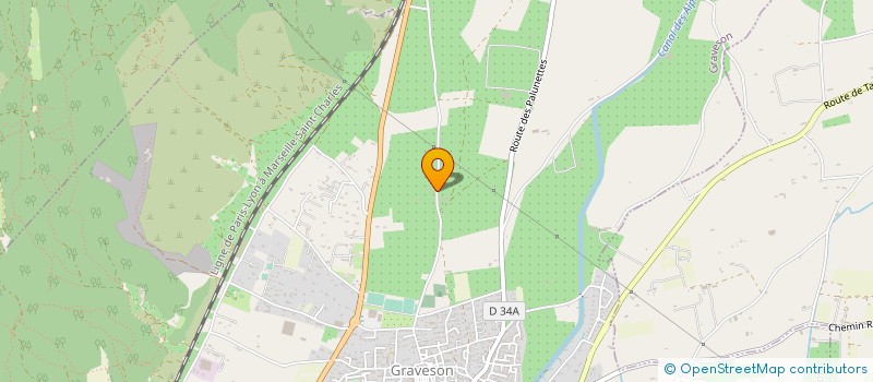 localisation de l'entreprise MONSIEUR JEROME GEORGES  GRAVESON