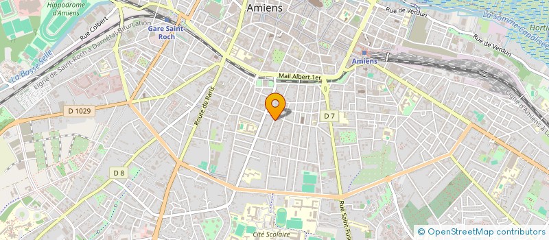 localisation de l'entreprise MONSIEUR JEROME-GEORGES-ANDRE ZEMMER  AMIENS