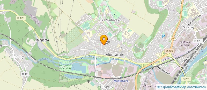 localisation de l'entreprise MONSIEUR JEROME GESSET PARMENT  MONTATAIRE