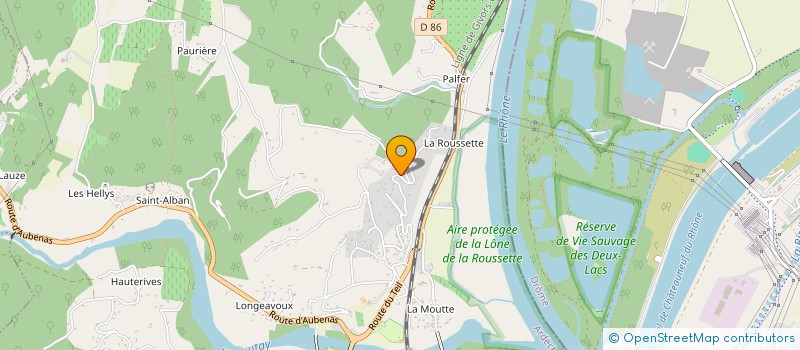 localisation de l'entreprise MONSIEUR JEROME GHISLERI à VIVIERS
