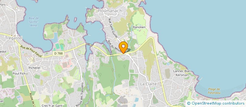 localisation de l'entreprise MONSIEUR JEROME GILLET à PERROS-GUIREC
