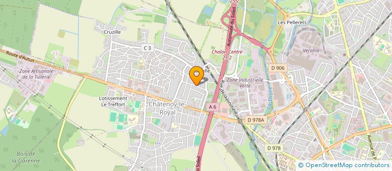 localisation de l'entreprise MONSIEUR JEROME GILLOT  CHATENOY-LE-ROYAL