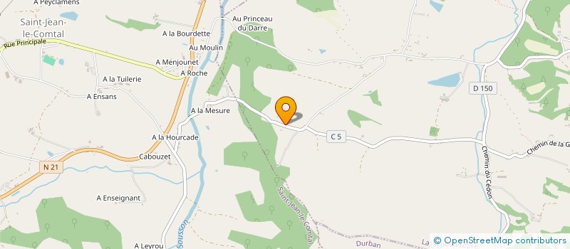 localisation de l'entreprise MONSIEUR JEROME GIMENEZ  AUCH