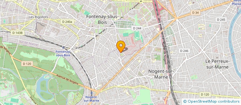 localisation de l'entreprise MONSIEUR JEROME GOBERT à FONTENAY-SOUS-BOIS