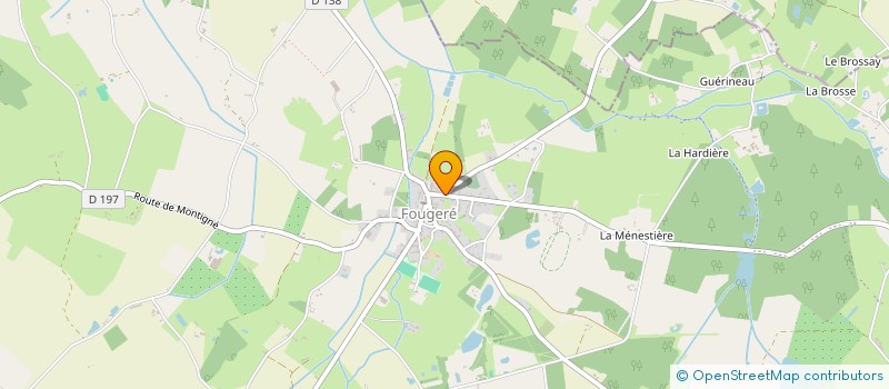 localisation de l'entreprise MONSIEUR JEROME GODINEAU  BAUGE-EN-ANJOU