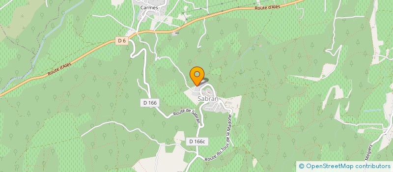 localisation de l'entreprise MONSIEUR JEROME GODON  BAGNOLS-SUR-CEZE