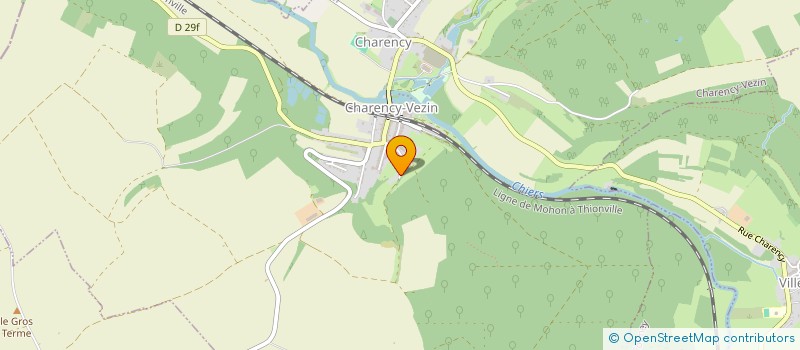 localisation de l'entreprise MONSIEUR JEROME GOFFIN  CHARENCY-VEZIN