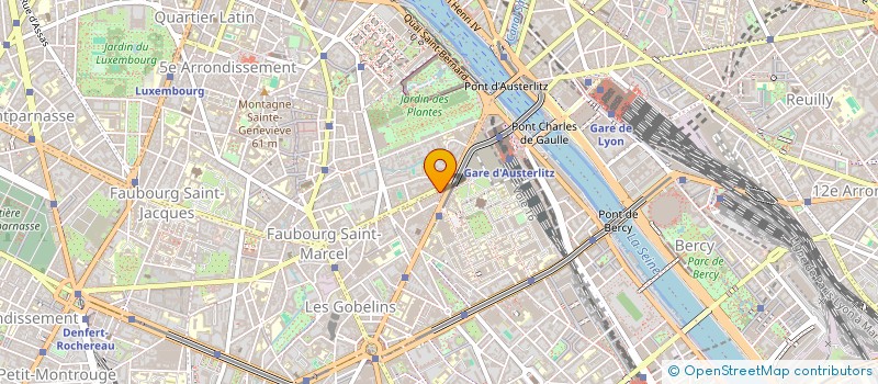 localisation de l'entreprise MONSIEUR JEROME GOMBERT  PARIS