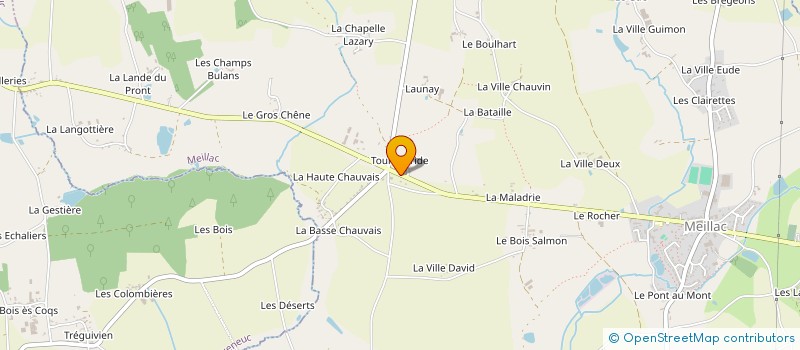localisation de l'entreprise MONSIEUR JEROME GORON à MEILLAC
