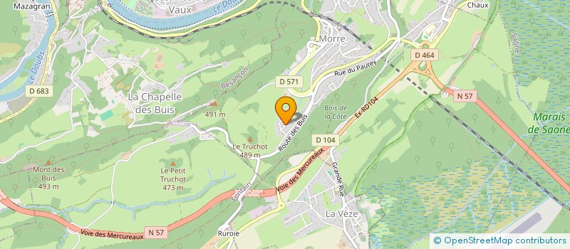 localisation de l'entreprise MONSIEUR JEROME GOULU  MORRE