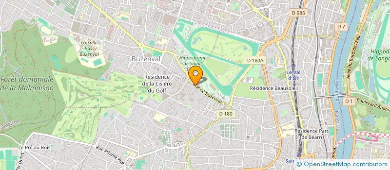 localisation de l'entreprise MONSIEUR JEROME GRAND à GARCHES