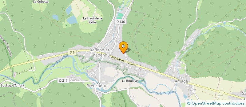 localisation de l'entreprise MONSIEUR JEROME GRANDGIRARD  RADDON-ET-CHAPENDU