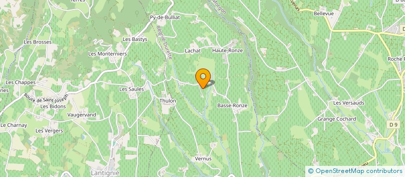 localisation de l'entreprise MONSIEUR JEROME GRANDJEAN à REGNIE-DURETTE