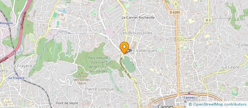 localisation de l'entreprise MONSIEUR JEROME GRANET à CANNES