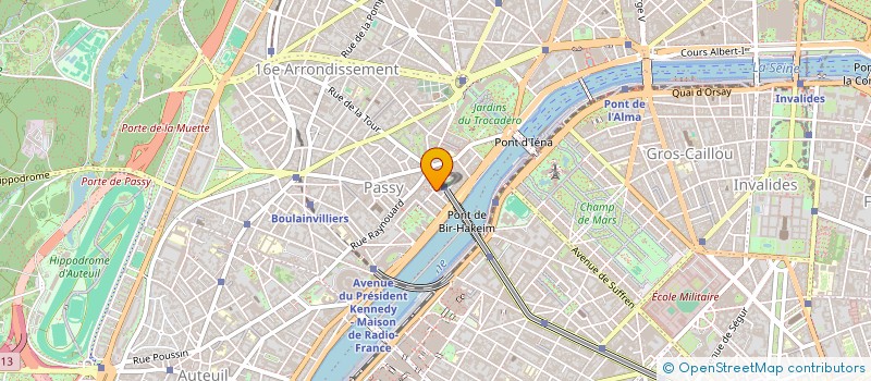 localisation de l'entreprise MONSIEUR JEROME GRANGE  PARIS