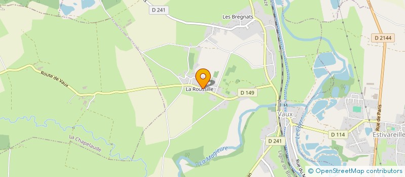 localisation de l'entreprise MONSIEUR JEROME GRANNONIO à VAUX