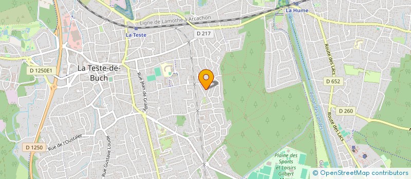 localisation de l'entreprise MONSIEUR JEROME GRANTE à LA TESTE-DE-BUCH