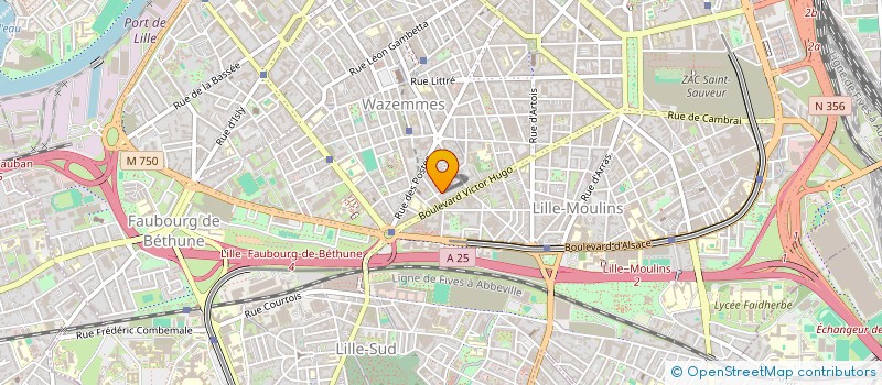 localisation de l'entreprise MONSIEUR JEROME GRATIEN JEROME  LILLE