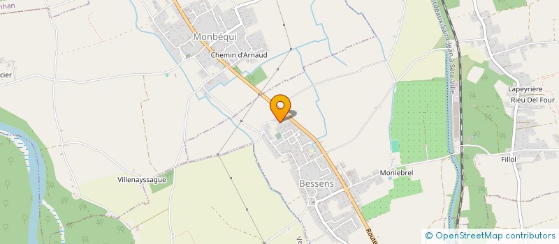 localisation de l'entreprise MONSIEUR JEROME GRAUX  BESSENS