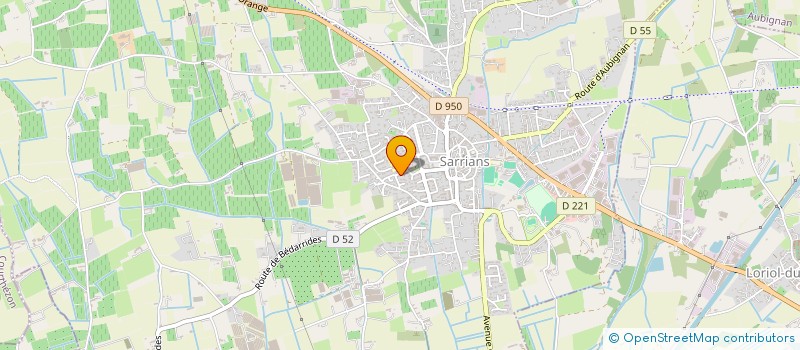 localisation de l'entreprise MONSIEUR JEROME GRAVIER  SARRIANS