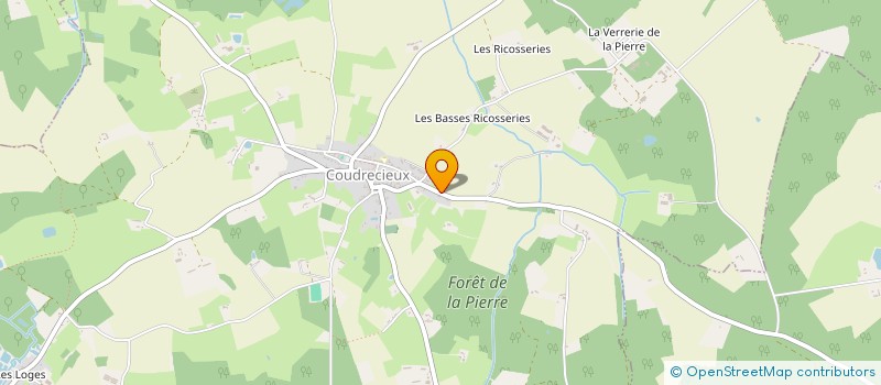 localisation de l'entreprise MONSIEUR JEROME GRENECHE  COUDRECIEUX