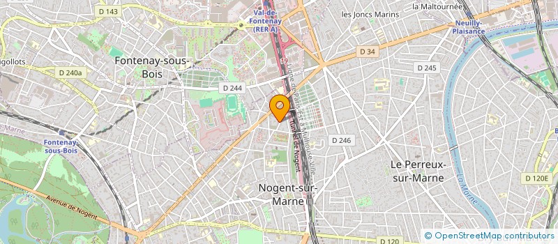 localisation de l'entreprise MONSIEUR JEROME GRENIER  TOURS