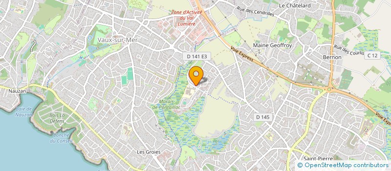 localisation de l'entreprise MONSIEUR JEROME GREZEL  ROYAN