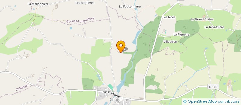 localisation de l'entreprise MONSIEUR JEROME GRICOURT  CHATELAIN