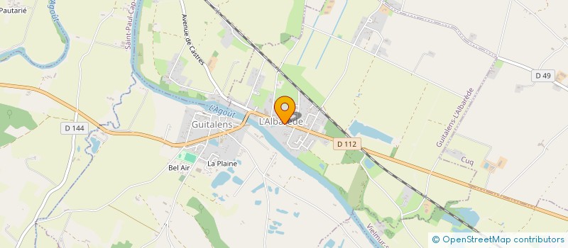 localisation de l'entreprise MONSIEUR JEROME GRIMAL  GUITALENS-L'ALBAREDE