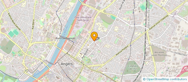localisation de l'entreprise MONSIEUR JEROME GRIMAULT à ANGERS
