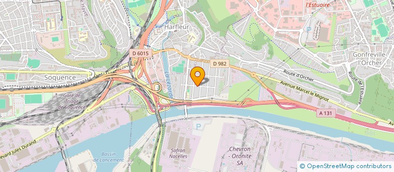 localisation de l'entreprise MONSIEUR JEROME GRISONI  GONFREVILLE-L'ORCHER