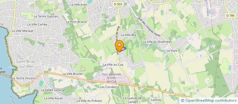 localisation de l'entreprise MONSIEUR JEROME GROMIL à SAINT-LUNAIRE