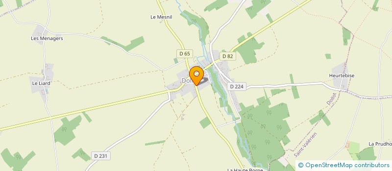 localisation de l'entreprise MONSIEUR JEROME GROUSSELLE  DOLLOT